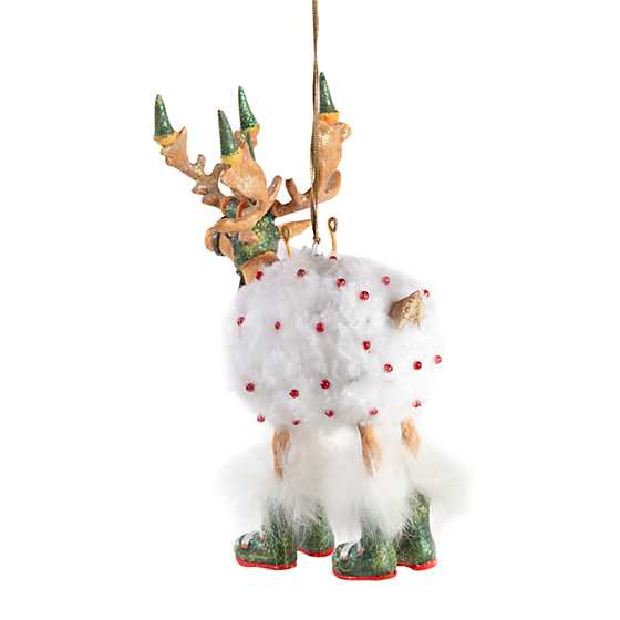 Patience Brewster Dash Away Blitzen Reindeer Ornament image three