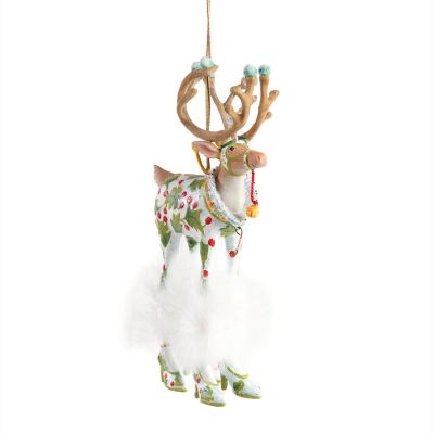 Patience Brewster Dash Away Vixen Reindeer Ornament mackenzie-childs Panama 0