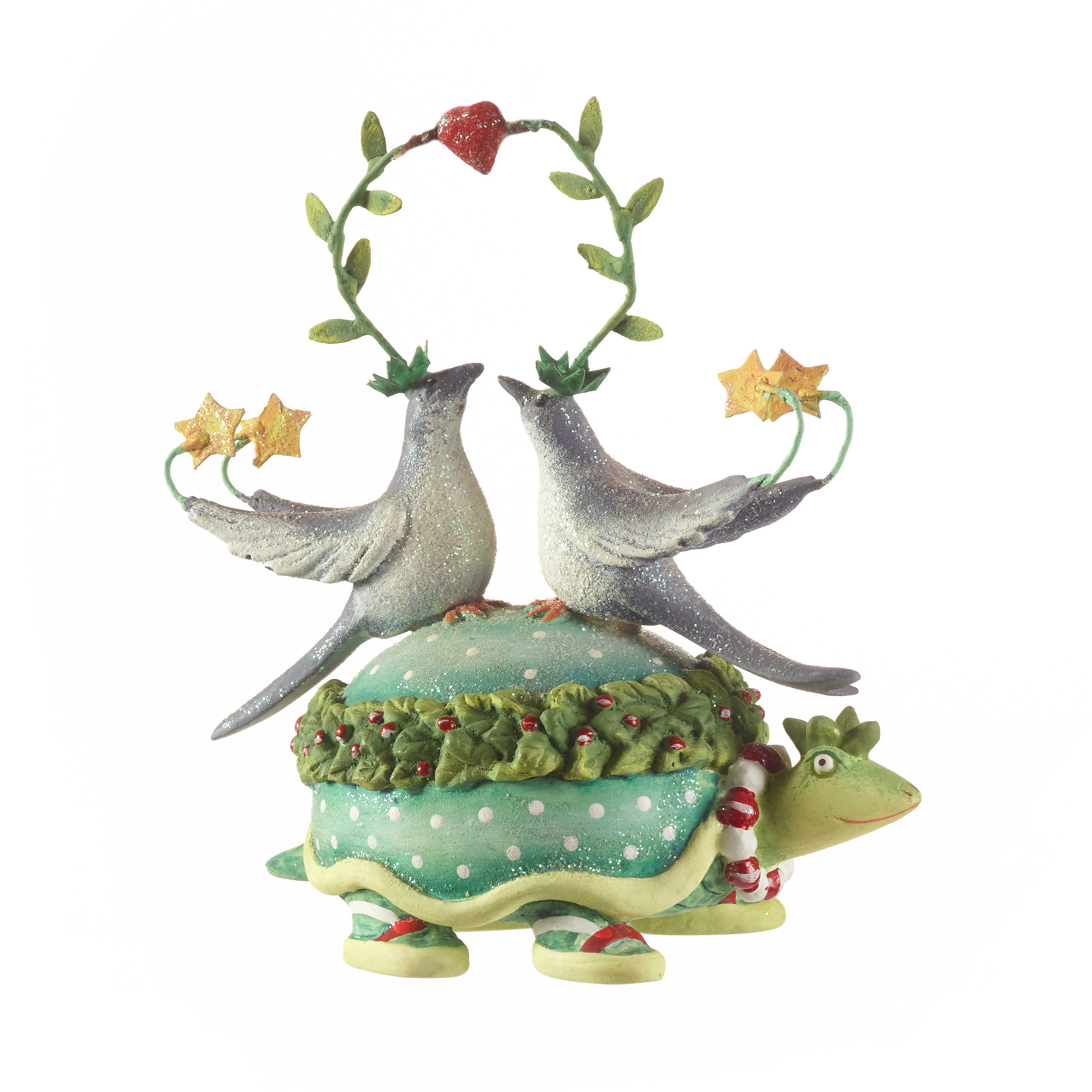 Patience Brewster 12 Days 2 Turtle Doves Ornament mackenzie-childs Panama 0
