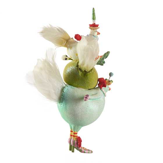 Patience Brewster 12 Days of Christmas Mini Ornament; Day 3 French Hens