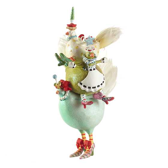 Patience Brewster 12 Days 3 French Hens Ornament image one