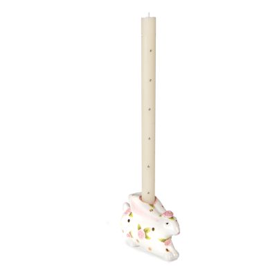Patience Brewster Really Rosy Rabbit Candle Holder image three