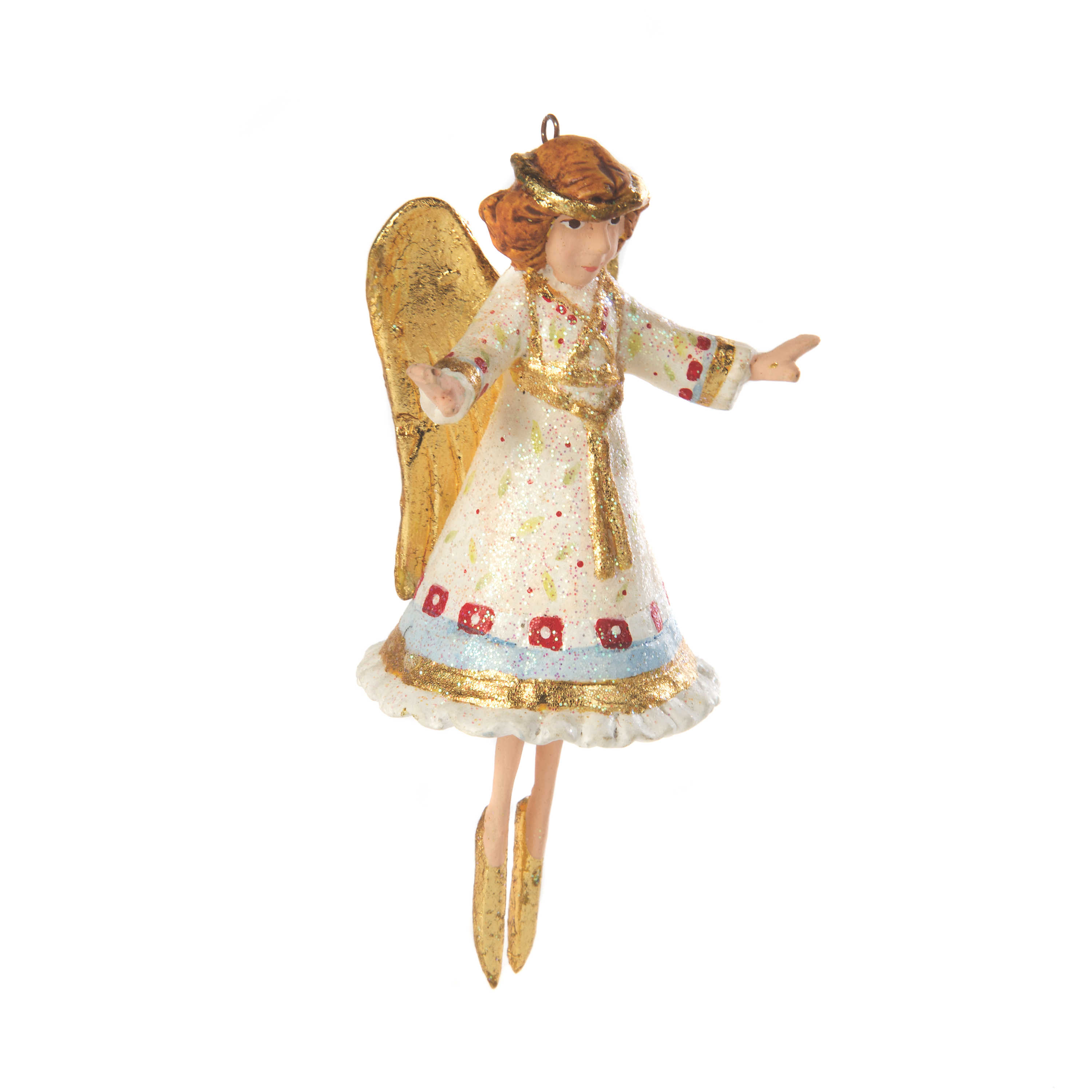 Patience Brewster Nativity Heavenly Angel Mini Ornament mackenzie-childs Panama 0
