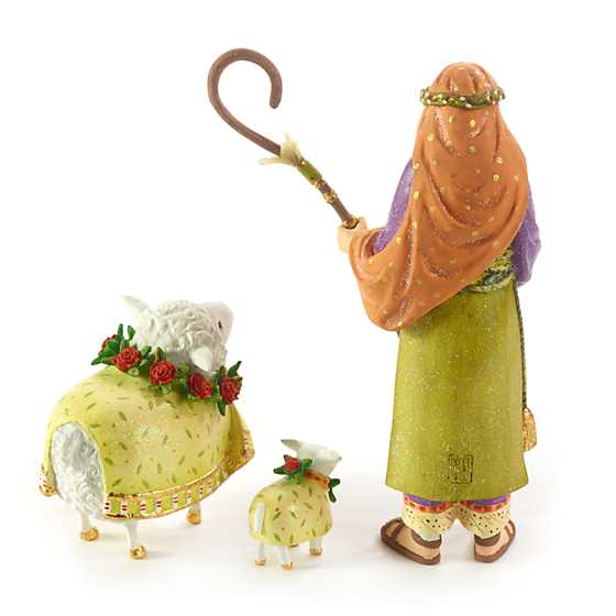 Patience Brewster Nativity Shepherd & Sheep Figures image three