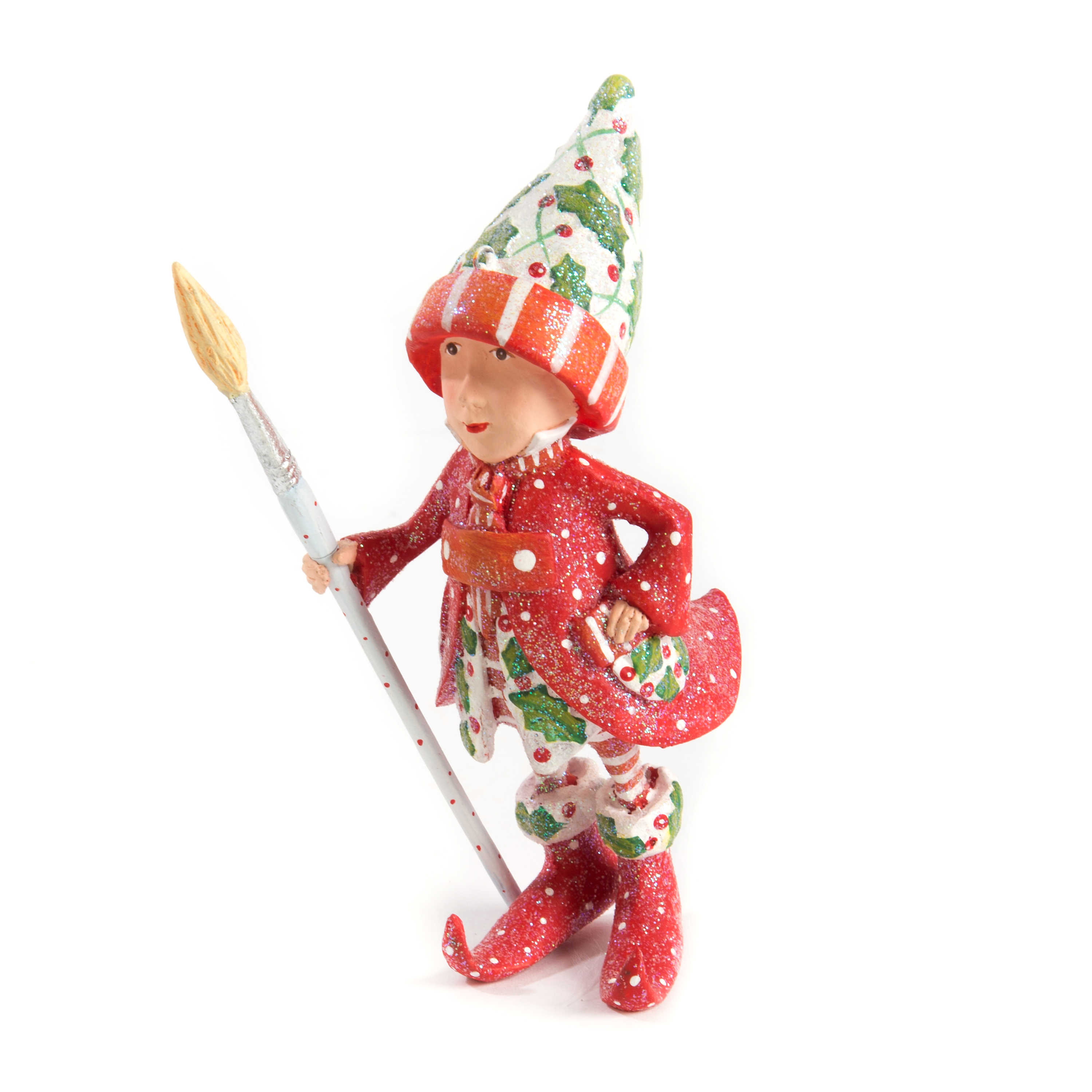 Patience Brewster Dash Away Vixen's Elf Ornament mackenzie-childs Panama 0