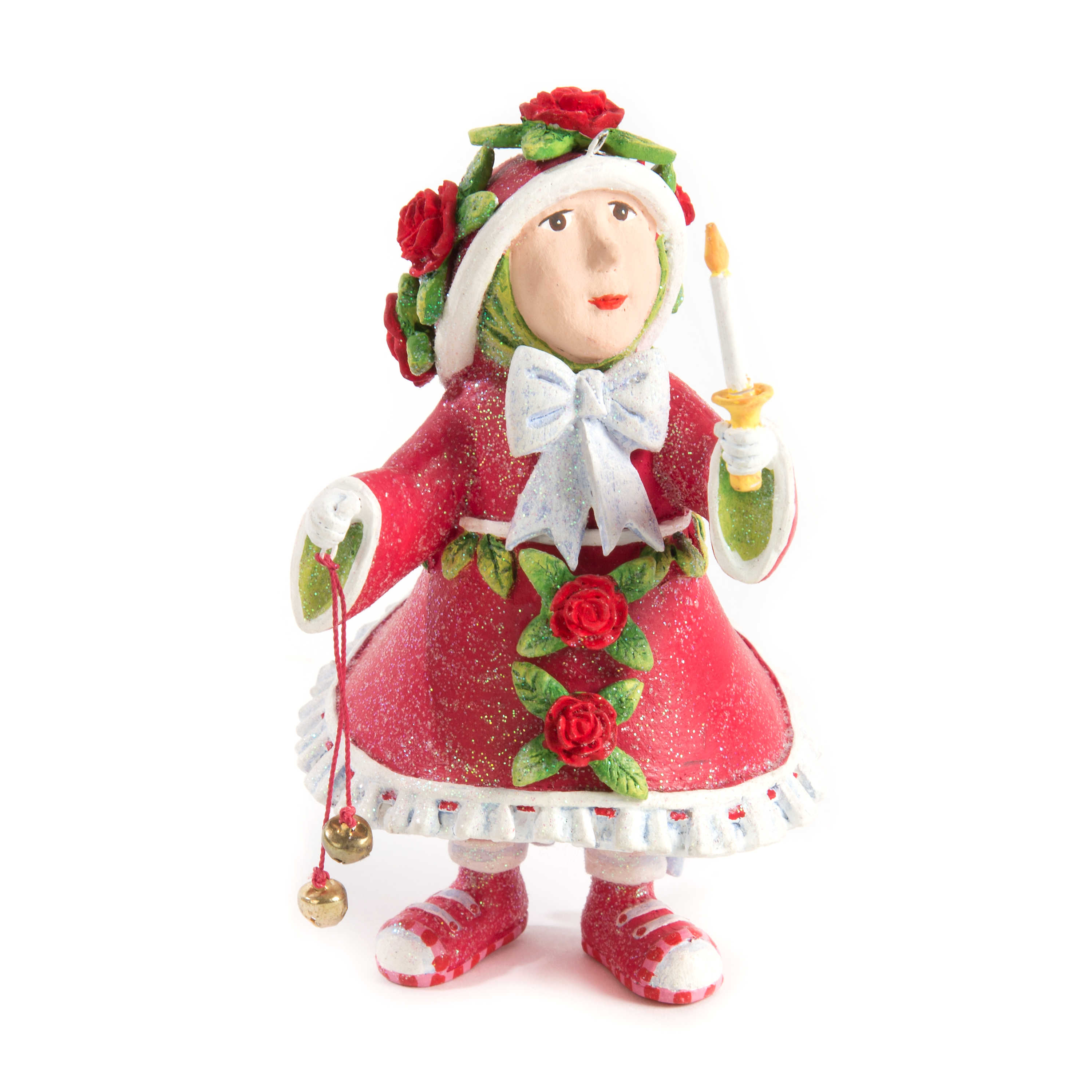Patience Brewster Dash Away Donna's Elf Ornament mackenzie-childs Panama 0