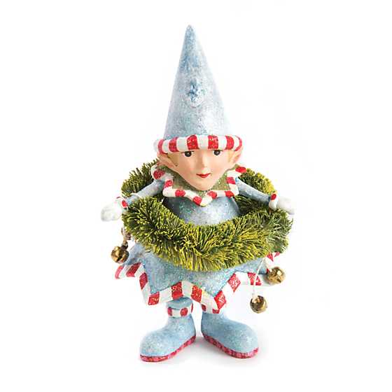 Patience Brewster Moonbeam Dashers Wreath Elf Figural Ornament # 31256