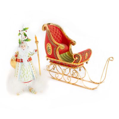 Patience Brewster Dash Away Candlelight Santa Ornament image five