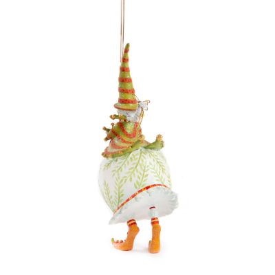 MacKenzie-Childs | Patience Brewster Dash Away Mrs. Santa Ornament