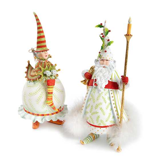 Patience Brewster Dash Away Candlelight Santa Figure image four
