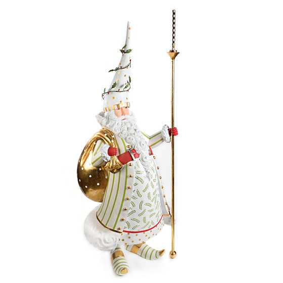 Patience Brewster Dash Away Candlelight Santa Display Figure image four