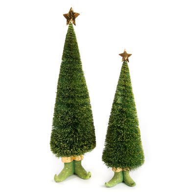 Patience Brewster Dash Away Sisal Elf Tree Figures mackenzie-childs Panama 0