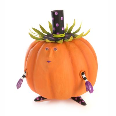 Patience Brewster Gourdon Pumpkin Display Figure mackenzie-childs Panama 0