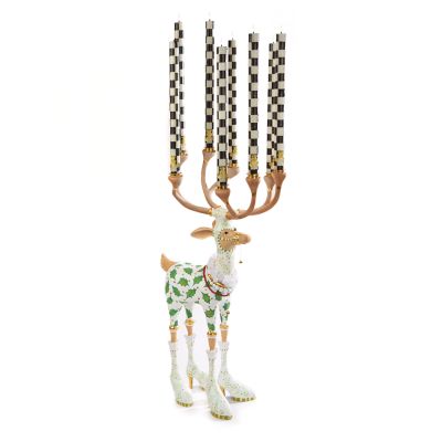 Patience Brewster Dash Away Vixen Reindeer Candelabra image five