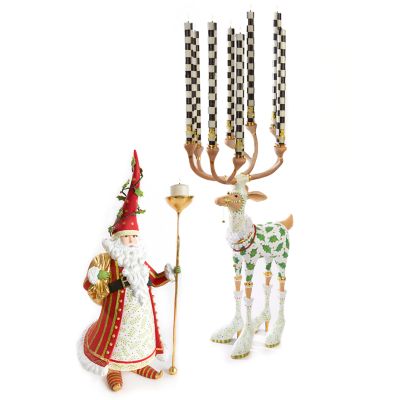 Patience Brewster Dash Away Vixen Reindeer Candelabra image six