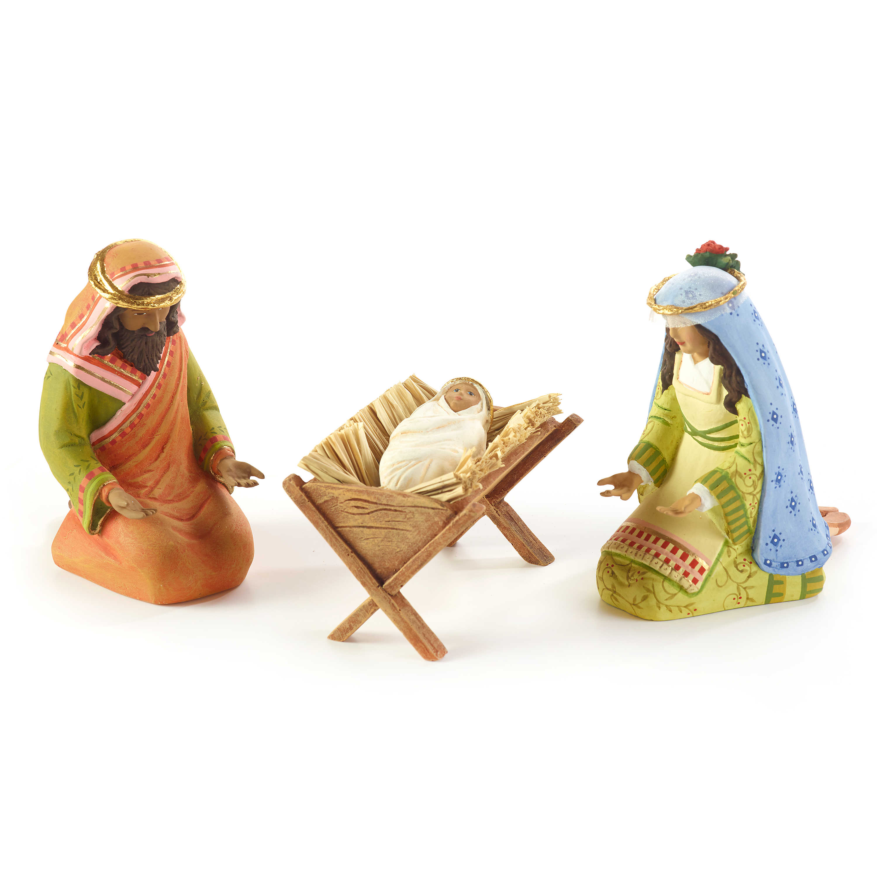 Patience Brewster Nativity World Holy Family Figures mackenzie-childs Panama 0