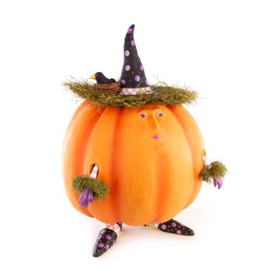 Patience Brewster Gourdita Pumpkin Display Figure mackenzie-childs Panama 0