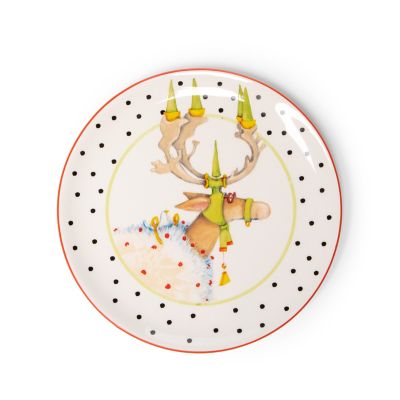 Patience Brewster Dash Away Dessert Plates - Set of 4 image four