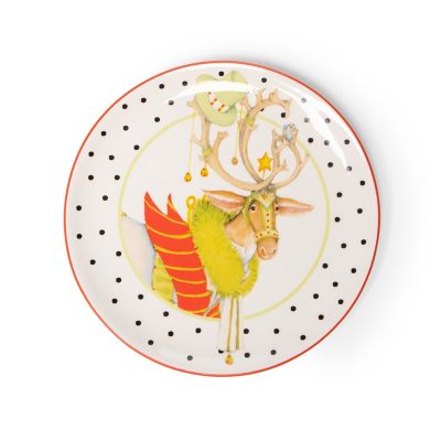 Patience Brewster Dash Away Dessert Plates - Set of 4 image five