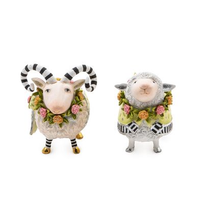 Patience Brewster Noah's Ark Mini Lydia & Liam Lambs mackenzie-childs Panama 0