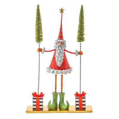 Patience Brewster Santa Gift Tree Figure