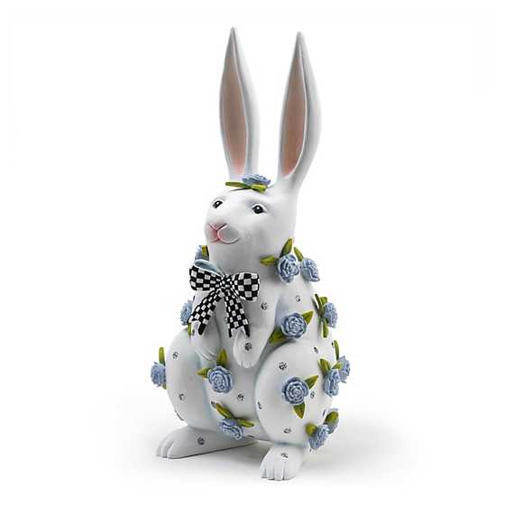 Patience Brewster Periwinkle Peony Rabbit - Standing image one