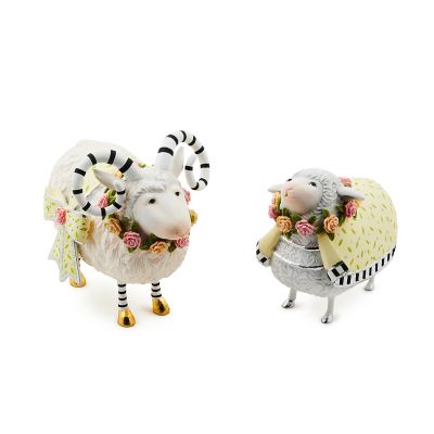 Patience Brewster Lydia & Liam Lamb Figures, Set of 2 mackenzie-childs Panama 0