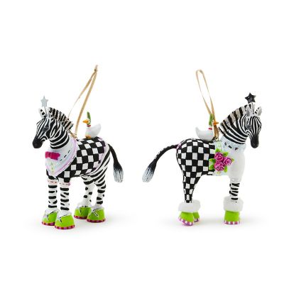 Patience Brewster Noah's Ark Zelda & Zeke Zebras mackenzie-childs Panama 0