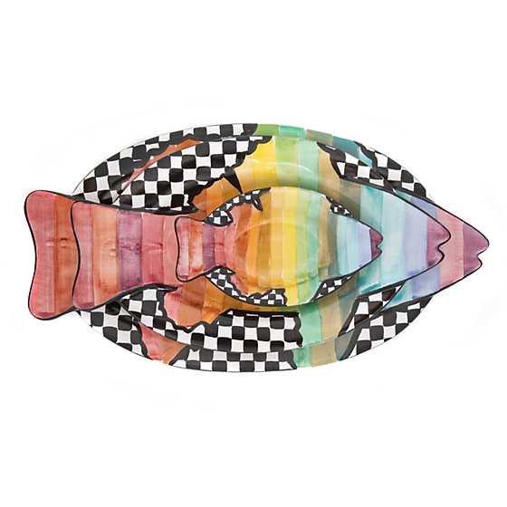 Rainbow Dinner Fish Platter image three