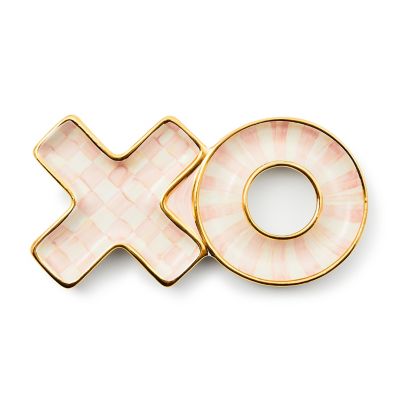 Rosy XO Dish mackenzie-childs Panama 0