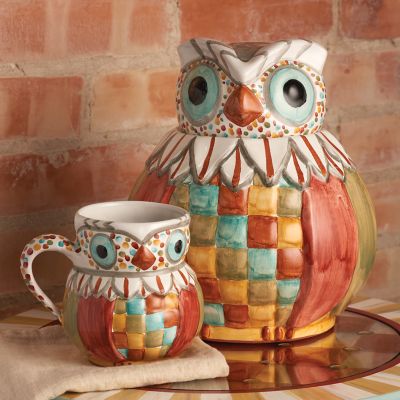 MacKenzie-Childs | Owl Cookie Jar