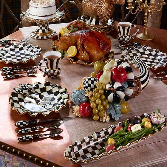 Courtly Check Hors d'Oeuvre Tray image four