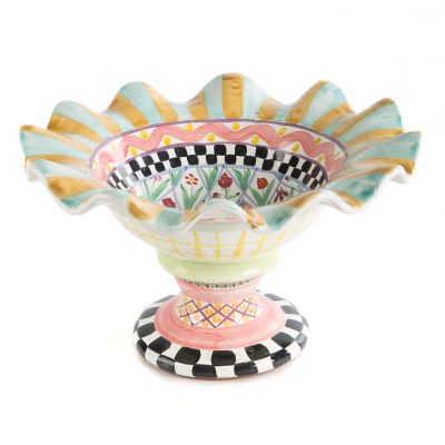 Taylor Fluted Rim Compote - Odd Fellows