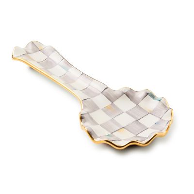 MacKenzie-Childs  Sterling Check 8 Baking Pan