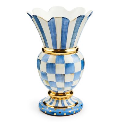 Royal Check Great Vase mackenzie-childs Panama 0