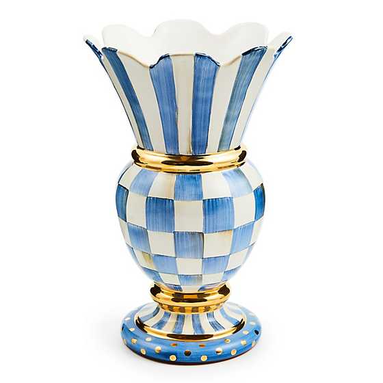 Royal Check Great Vase