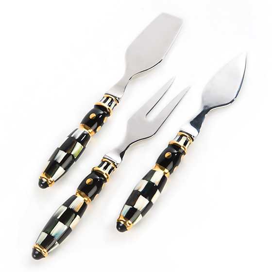 Courtly Check Cheese Knife Set image one