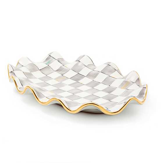 Sterling Check Serving Platter image three