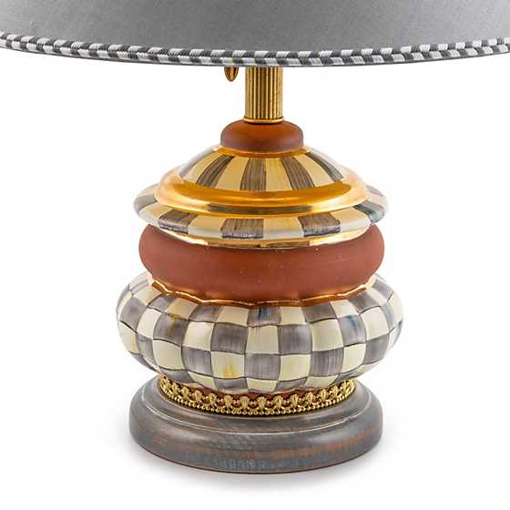 Groovy Table Lamp - Sterling Check image four