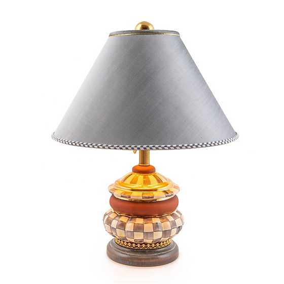 Groovy Table Lamp - Sterling Check image three