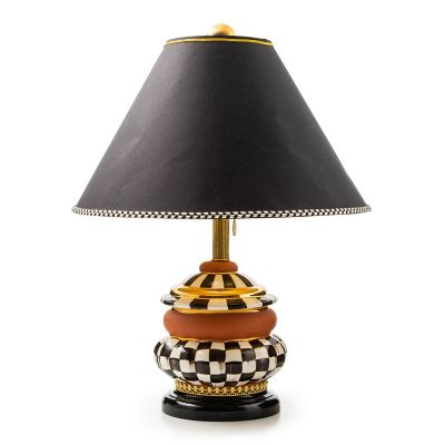 Courtly Check Groovy Table Lamp