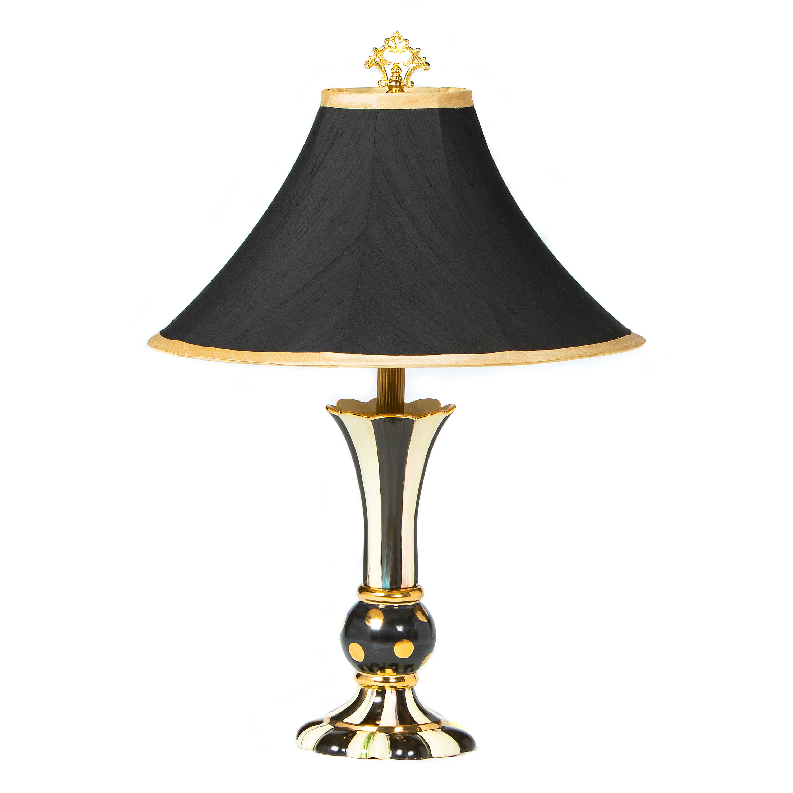 Courtly Stripe Vase Lamp mackenzie-childs Panama 0