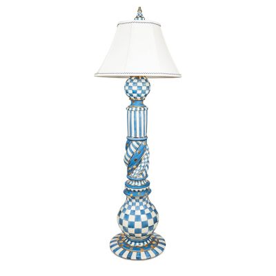 Royal Check Ceramic Floor Lamp mackenzie-childs Panama 0