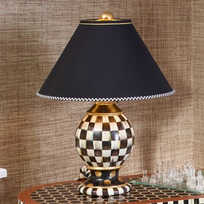 Courtly Check Globe Lamp image four