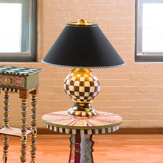 Courtly Check Globe Lamp image seven