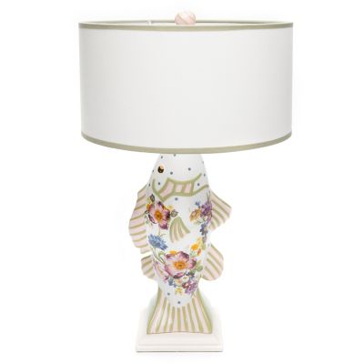 Flower Market Fish Table Lamp mackenzie-childs Panama 0