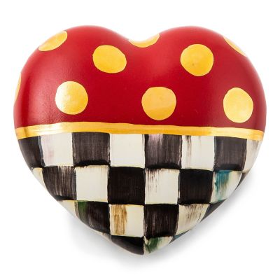 Dotty Heart Ceramic Decor mackenzie-childs Panama 0