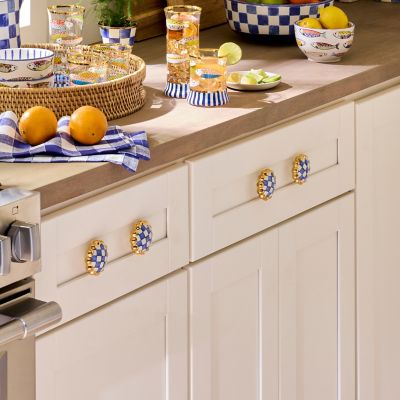 Royal Check Round Knob Image 6
