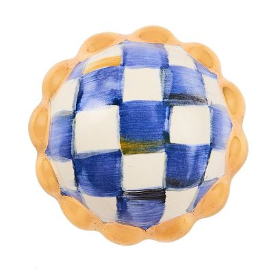 Royal Check Petit Four Round Knob mackenzie-childs Panama 0