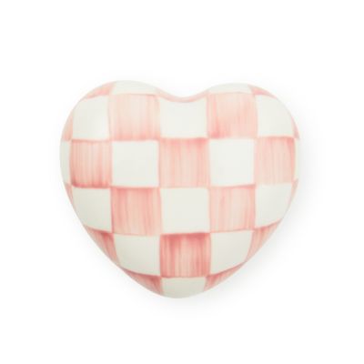 Rosy Check Heart Knob mackenzie-childs Panama 0